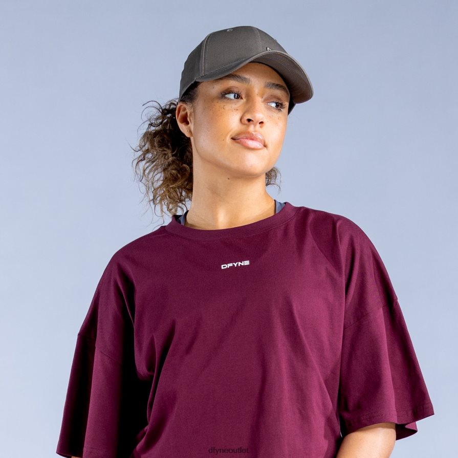 Dfyne Akcesoria czekoladowy brąz sygnowana czapka JFL26T129