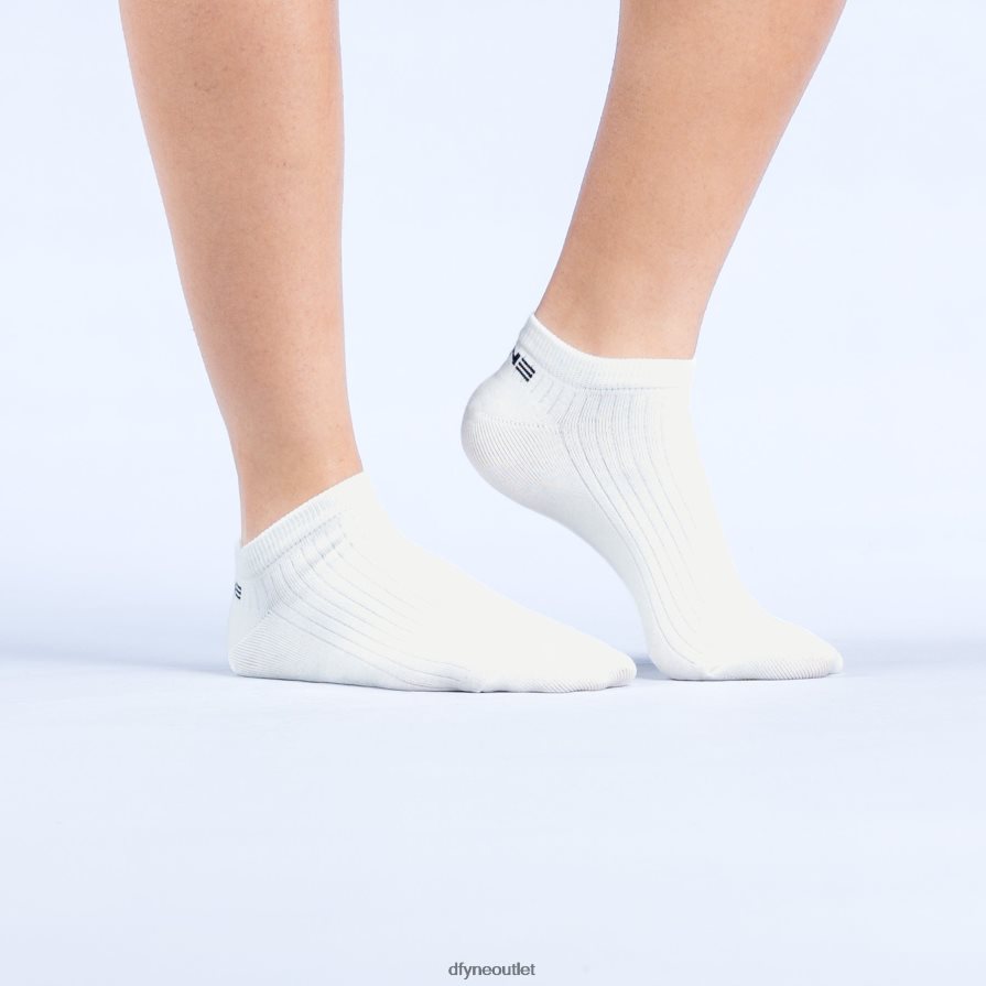 Dfyne Akcesoria złamana biel skarpetki do kostki Revive 3 szt JFL26T79