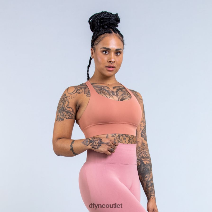 Dfyne najfatalniejszy cegła Biustonosz sportowy Origin zapewniający średnie wsparcie JFL26T103