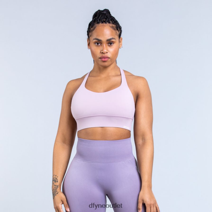 Dfyne najfatalniejszy dymny fiolet Biustonosz sportowy Origin zapewniający średnie wsparcie JFL26T102