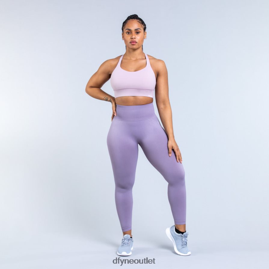 Dfyne najfatalniejszy dymny fiolet Biustonosz sportowy Origin zapewniający średnie wsparcie JFL26T102