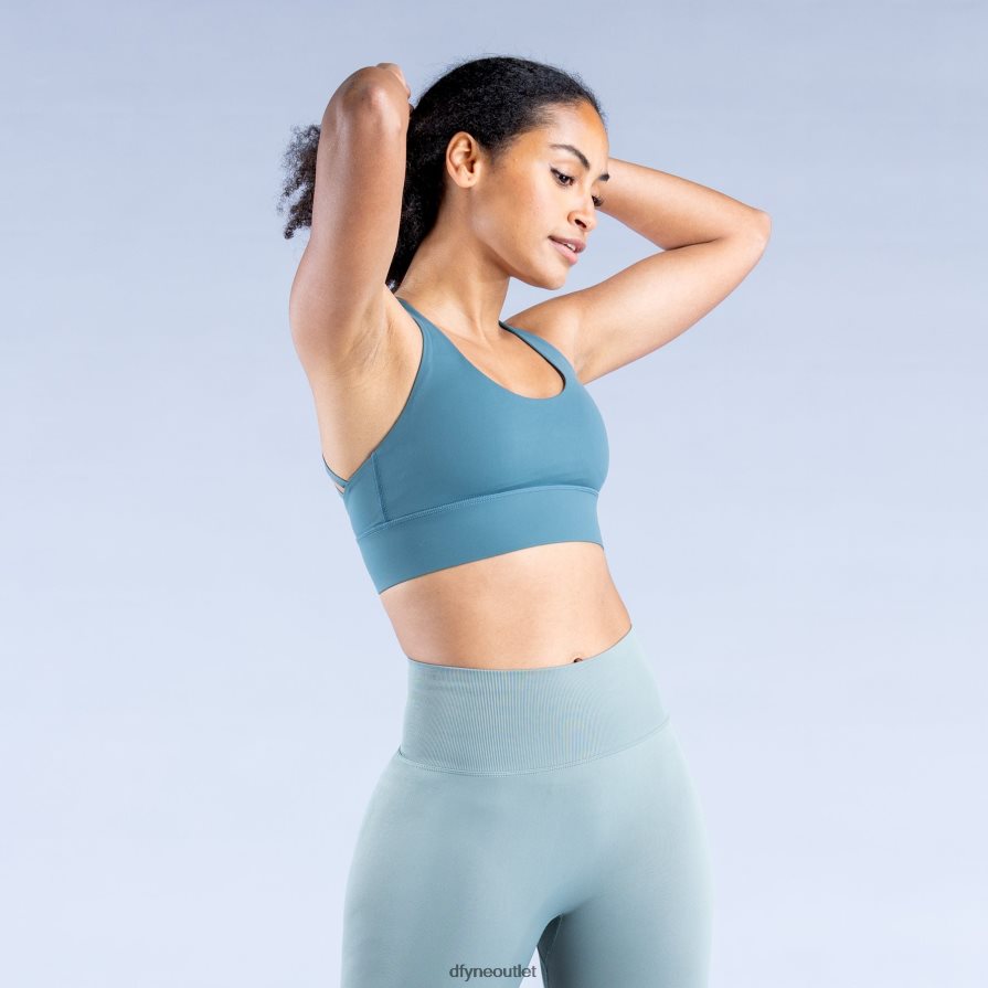 Dfyne najfatalniejszy głęboka zieleń biustonosz sportowy pochodzenia JFL26T22