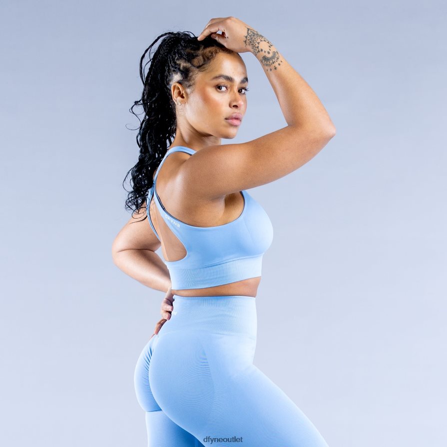 Dfyne najfatalniejszy niebieskie niebo dynamiczny biustonosz sportowy JFL26T48