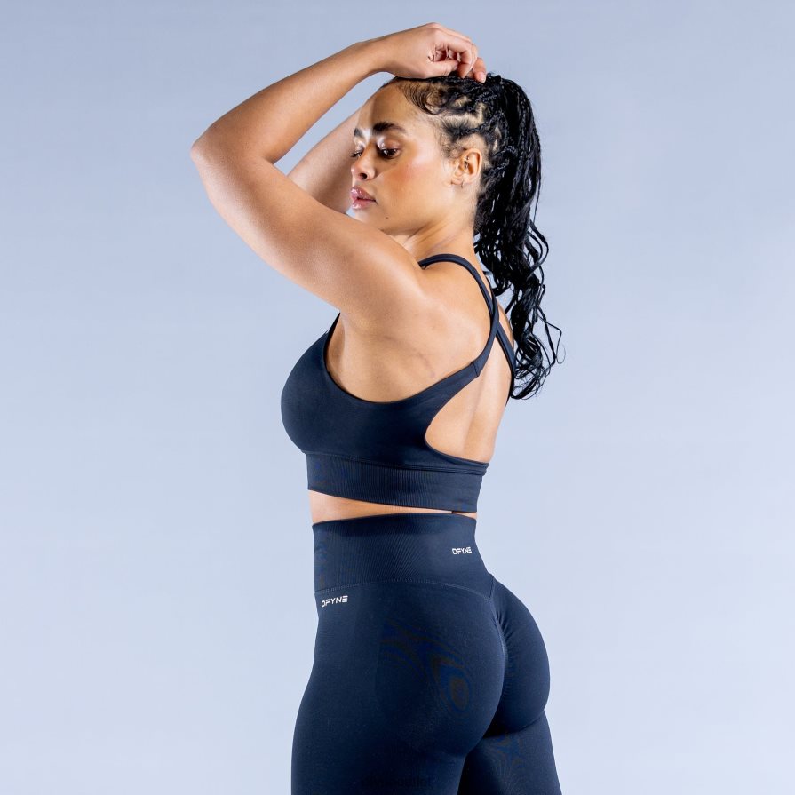 Dfyne najfatalniejszy węgiel drzewny dynamiczny biustonosz sportowy JFL26T130