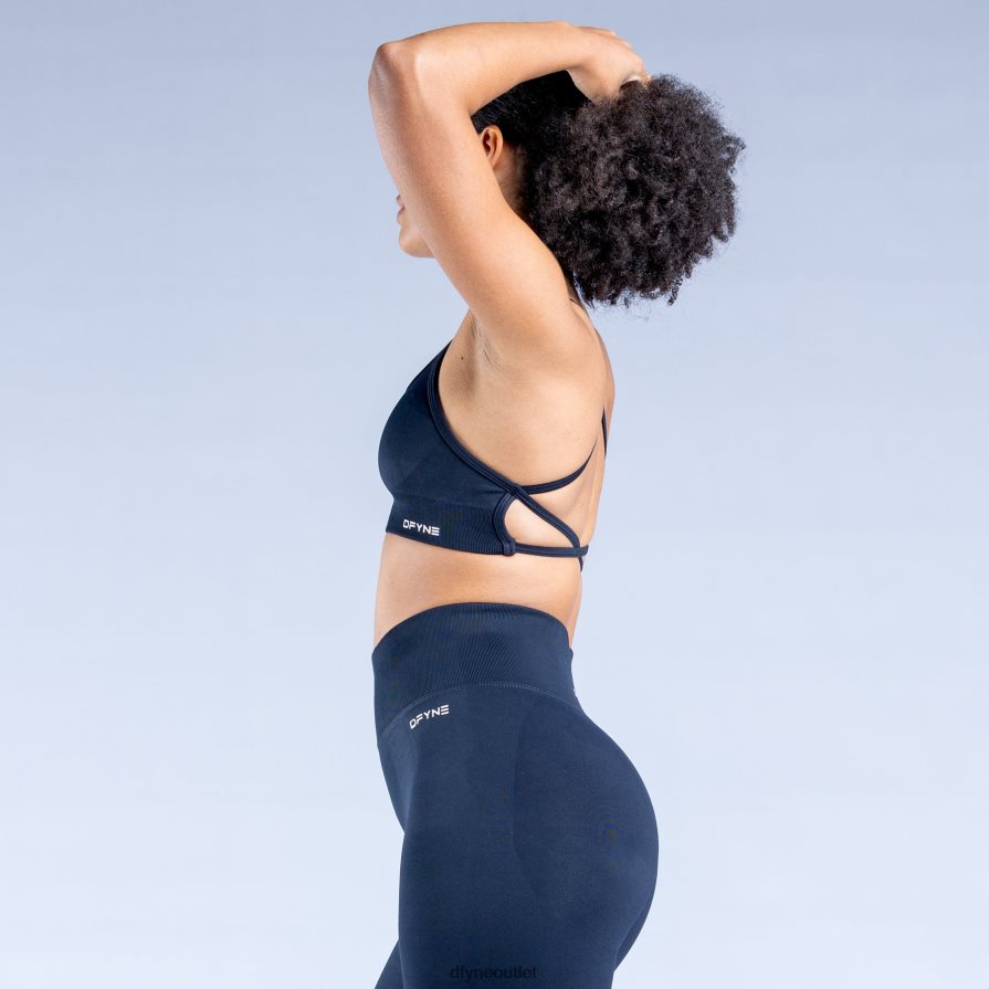 Dfyne najfatalniejszy węgiel drzewny dynamiczny biustonosz sportowy bez pleców 1 JFL26T17