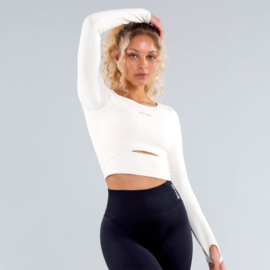 Dfyne najfatalniejszy krem Oryginalny top z długim rękawem JFL26T65