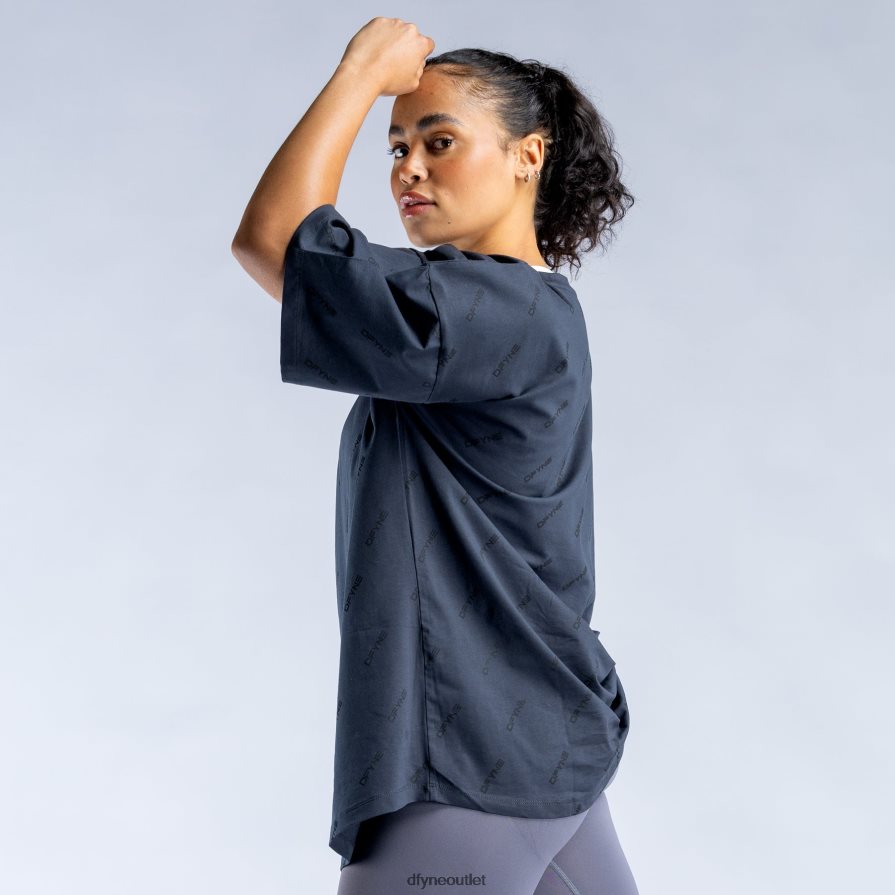 Dfyne najfatalniejszy łupkowo-szary revive charakterystyczny oversize t JFL26T50