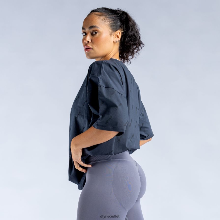 Dfyne najfatalniejszy łupkowo-szary revive charakterystyczny oversize t JFL26T50