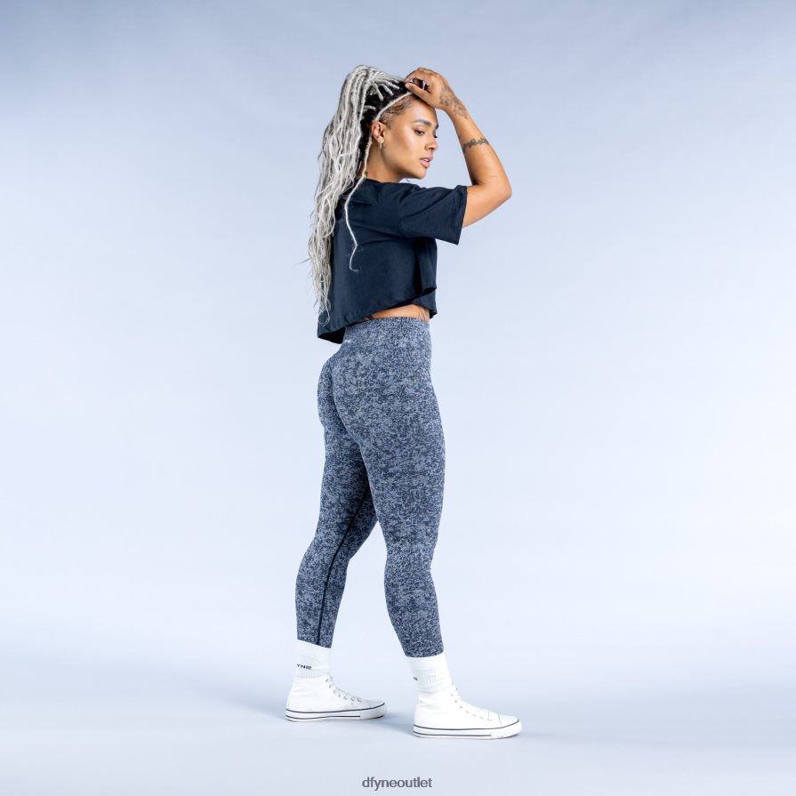 Dfyne odzież czarny krótki top ożywiający JFL26T32