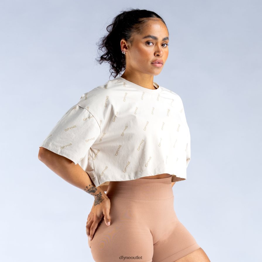 Dfyne odzież dębnik ożywić charakterystyczny krótki top JFL26T54