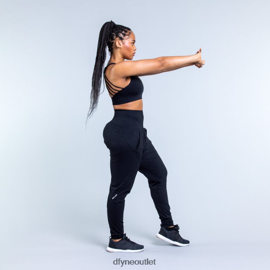 Dfyne statki czarny Zwężane joggery Origin Harem 1 JFL26T99