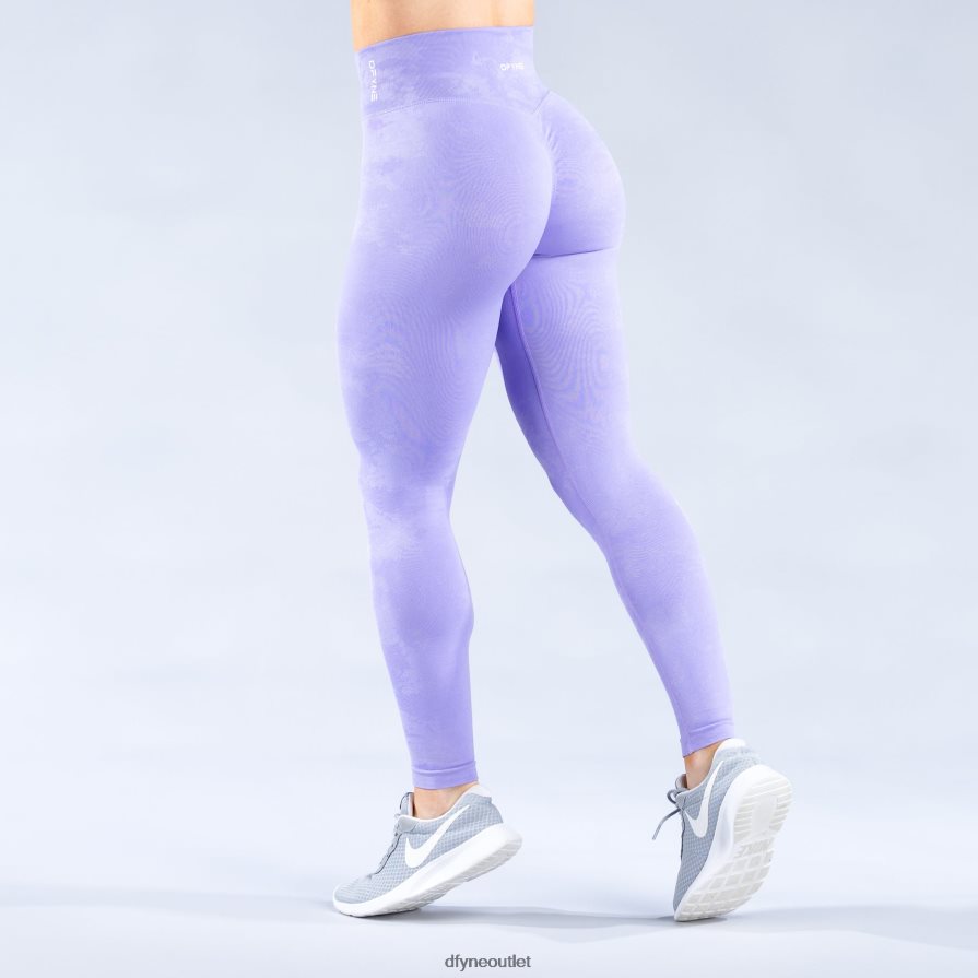 Dfyne statki barwinek legginsy z dynamiczną mgłą JFL26T148