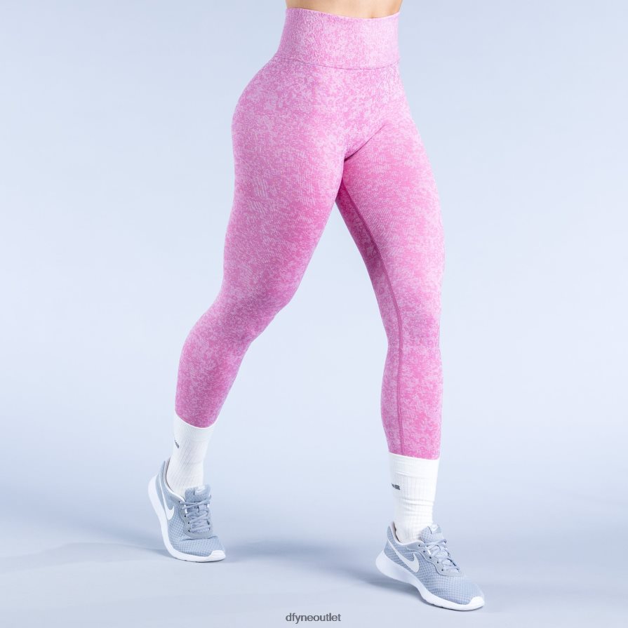 Dfyne statki miejski kamuflaż/ciemny róż ożywienie legginsów JFL26T38