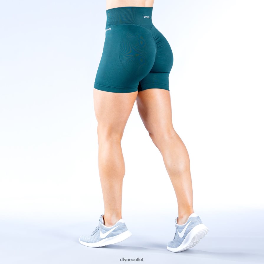 Dfyne statki ciemna szmaragdowa zieleń dynamiczne spodenki 4,5' 6 JFL26T9