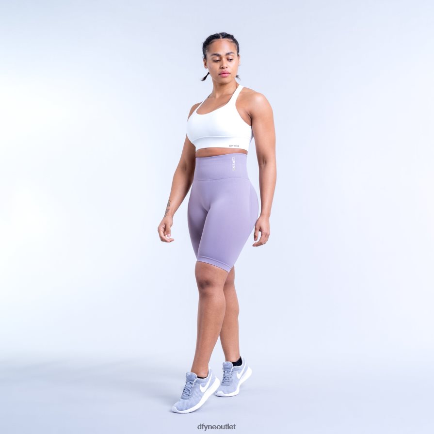 Dfyne statki lodowy fiolet dynamiczne spodenki JFL26T92