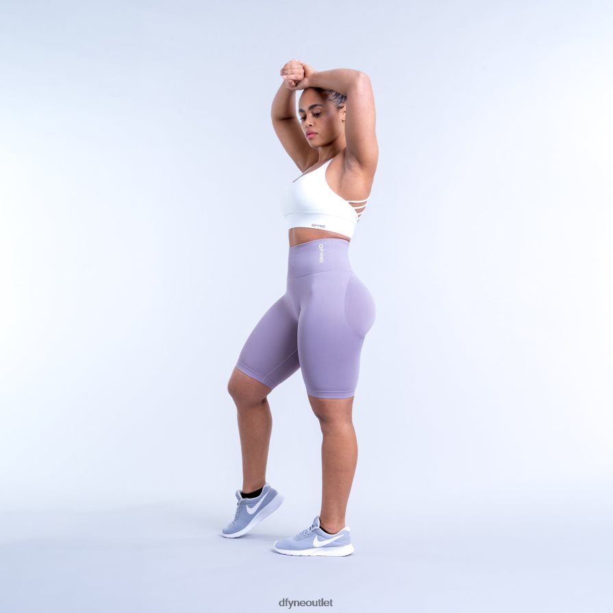 Dfyne statki lodowy fiolet dynamiczne spodenki JFL26T92